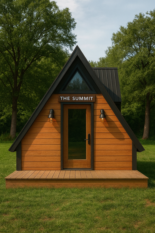 The Summit A‑Frame — Eco‑Lux Designs
